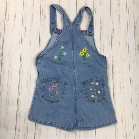 Stella McCartney Kids Blue Edith Denim Overalls - Picture 6 of 6
